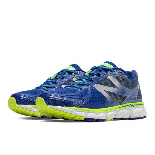 New Balance 1080v5 Women's Neutral Cushioning Shoes - Blue, Hi-lite (w1080by5)