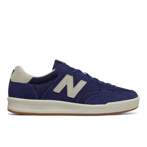 New Balance Suede 300 Men's Court Classics Shoes - Blue/off White (crt300sm)