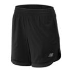 New Balance 93274 Women's Accelerate 5 In Short - Black (ws93274bk)