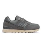 New Balance 574 Outdoor Activist Kids' Pre-school Lifestyle Shoes - Grey/off White (kl574vep)
