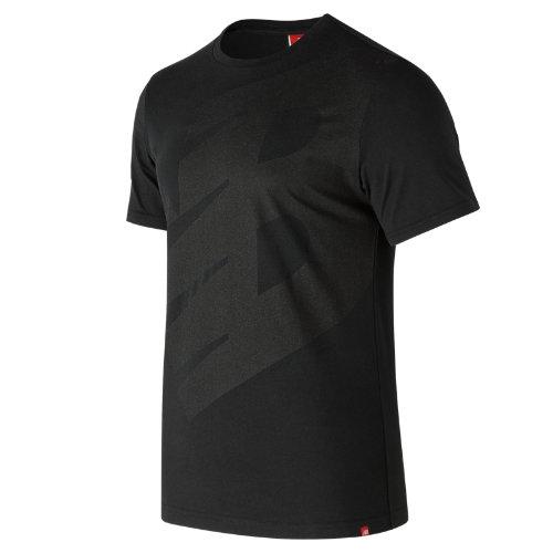New Balance 73515 Men's Essentials Logo Tee - Black (mt73515bk)