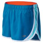 New Balance 5131 Women's Accelerate Short - Wave Blue, Sea Spray, White (wrs5131wab)