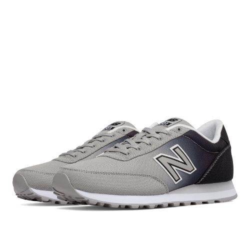 New Balance 501 Textile Men's Running Classics Shoes - Grey/black (ml501hxa)