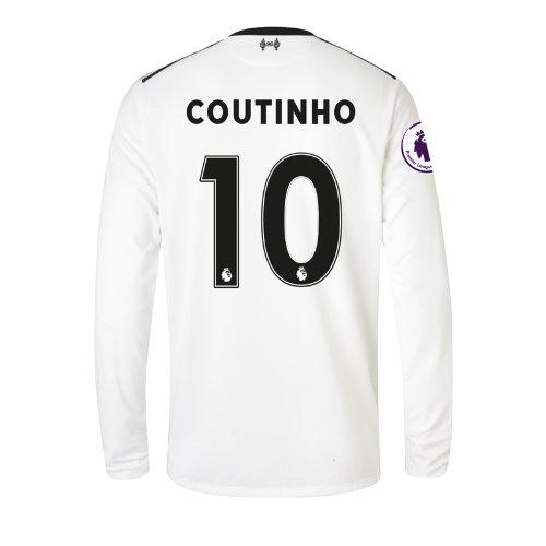 New Balance 732313 Men's Lfc Mens Coutinho Away Ls Epl Patch Jersey - (mt732313-10ya)