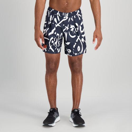 New Balance Men's Printed Tournament 7 In Short