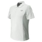 New Balance 5155 Men's Baseline Travel Polo - White (mtt5155wt)