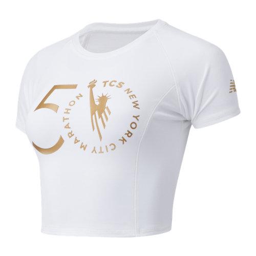 New Balance Womens Nyc Marathon Nb Athletics Podium Tee