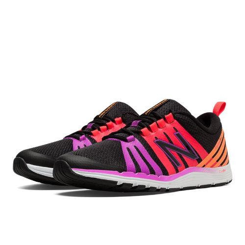 New Balance 811 Trainer Women's Cross-training Shoes - Black, Bold Cherry, Citrus (wx811bm)
