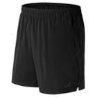 New Balance 71051 Men's Woven 2 In 1 Short - Black (ms71051bk)
