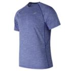 New Balance 81095 Men's Tenacity Short Sleeve - Blue (mt81095try)
