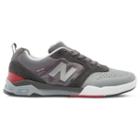 New Balance Numeric 868 Men's Numeric Shoes - Black/grey/red (nm868lgr)