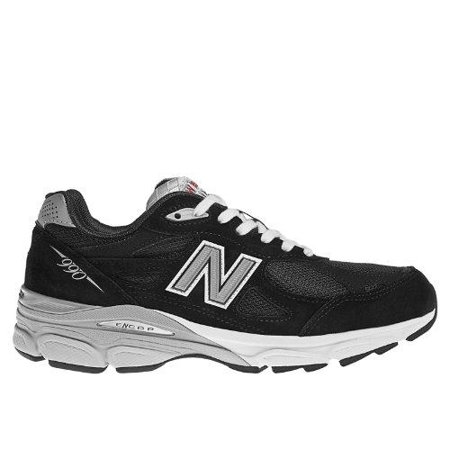 New Balance 990v3 Women's Usa Collection Shoes - Black, Grey, White (w990bk3)