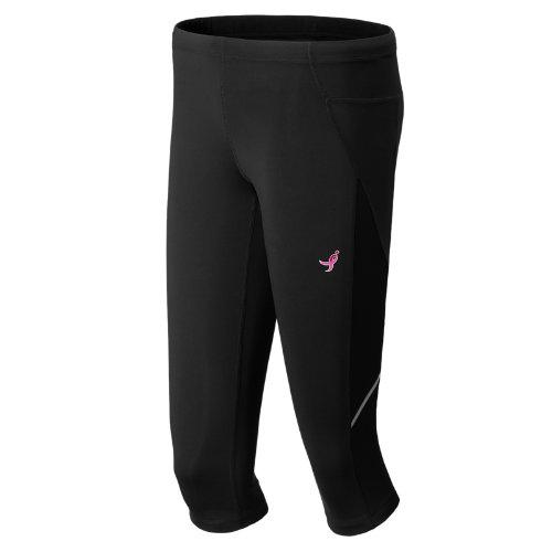 New Balance 4323 Women's Pink Ribbon Accelerate Capri - Black (rwrp4323bk)