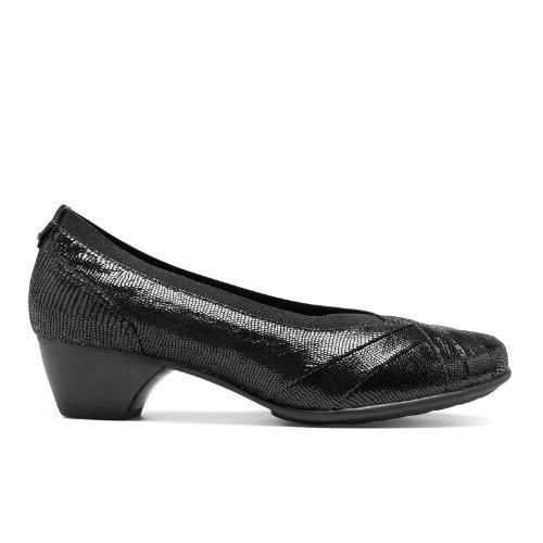 Aravon Patsy-ar Women's Casuals Shoes - Black Snake (aaz03bkr)