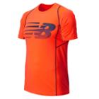 New Balance 5130 Men's Accelerate Short Sleeve Print - Dynamite, Dark Sapphire (mrt5130dyt)