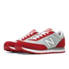 New Balance 501 Ballistic Women's Running Classics Shoes - Silver, Red (wl501bmr)