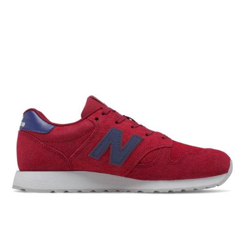 New Balance Leather 520 Women's Running Classics Shoes - Red/navy (wl520an)