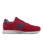 New Balance Leather 520 Women's Running Classics Shoes - Red/navy (wl520an)
