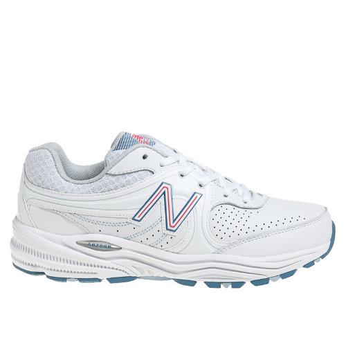 New Balance 840 Women's Health Walking Shoes - White/pink/blue (ww840wp)