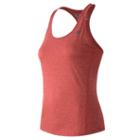 New Balance 53149 Women's Heathered Tank - Dragonfly Heather (wt53149dfh)