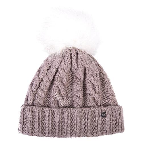 New Balance 500343 Women's Lux Knit Pom Beanie - (500343)