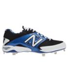 New Balance Low-cut 4040v2 Metal Cleat Men's Low-cut Cleats Shoes - Blue, Black, White (l4040bb2)
