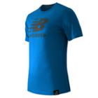 New Balance 53511 Men's Short Sleeve Logo Tee - Sonar (mt53511son)