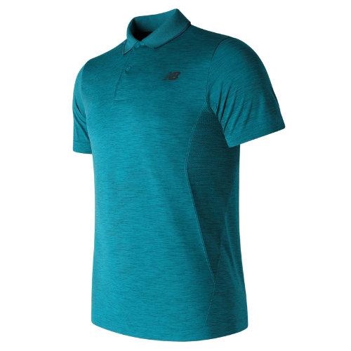 New Balance 71014 Men's M4m Seamless Polo - Blue (mt71014dzh)