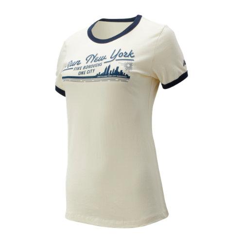 New Balance 93640 Women's Nyc Marathon Vintage Ringer - White (wt93640mwt)