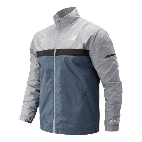 New Balance 73210 Men's Nyc Marathon Windcheater Jacket - Blue (mj73210mcmy)