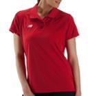 New Balance 2101 Women's Three Button Polo - Team Red (tmwt2101tre)