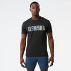 New Balance Men's United Airlines Nyc Half 13.finisher Short Sleeve