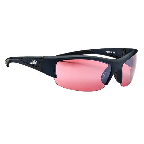 New Balance Men's & Women's Lightweight Impact Sunglasses - Black, Pink (nb888-2)