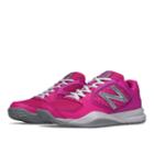 New Balance 696v2 Women's Tennis Shoes - Pink/grey (wc696pg2)