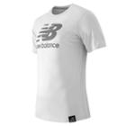 New Balance 53511 Men's Short Sleeve Logo Tee - White (mt53511wt)