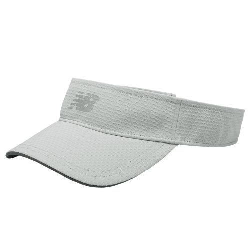 New Balance Men's & Women's Performance Visor - Silver Mink, Impulse (500014gy)
