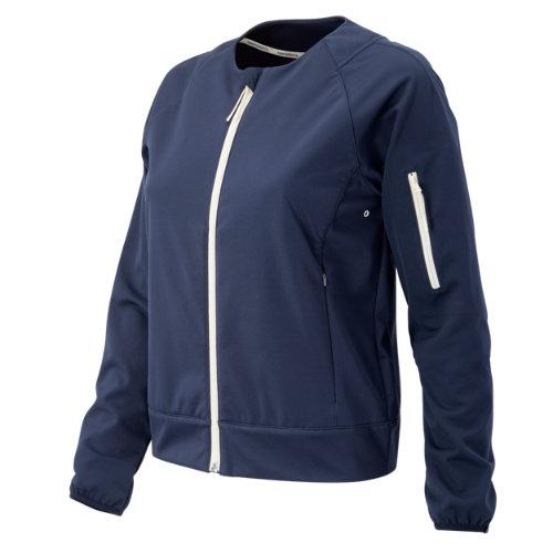 New Balance 63558 Women's J.crew Softshell Jacket - Navy (wj63558nv)