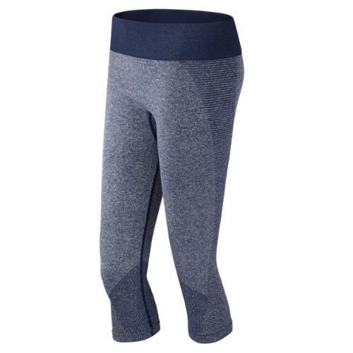 New Balance 63156 Women's J.crew M4m Seamless Capri - Navy (wp63156nvh)
