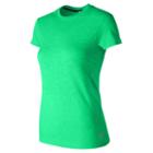 New Balance 71156 Women's M4m Seamless Short Sleeve - Green (wt71156aeh)