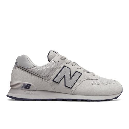 New Balance 574 Men's Shoes - Grey/blue (ml574jfh)