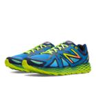 New Balance Fresh Foam 980 Trail Men's Trail Running Shoes - Blue, Yellow, Green Apple (mt980by)