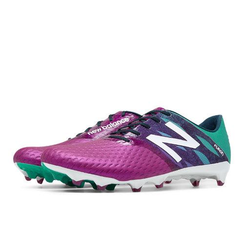 New Balance Furon Pro Fg Men's Soccer Shoes - Deep Orchid/serene Green (msfurfpg)