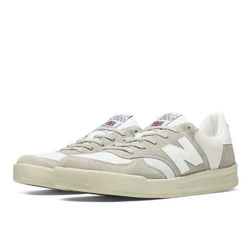 New Balance Made In Uk Heritage Court Ct300 Men's Limited Edition Shoes - Grey, White (ct300swb)