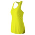 New Balance 53160 Women's Accelerate Tunic - Yellow (wt53160ffy)