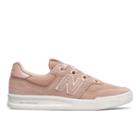 New Balance 300 Women's Court Classics Shoes - Pink/white (wrt300h2)