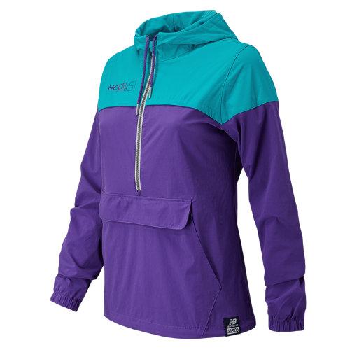 New Balance 53518 Women's Hocr Essentials Plus 90s Windbreaker - Sea Glass (wj53518esgm)