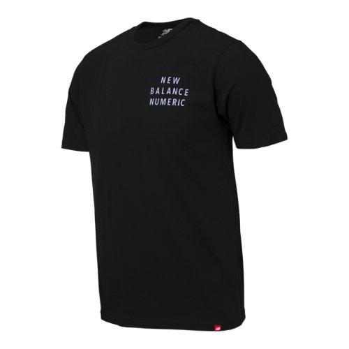 New Balance 93655 Men's Nb Numeric Type Tee - Black (mt93655bk)