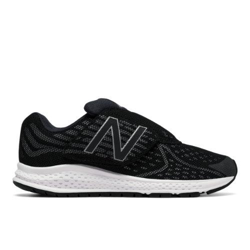 New Balance Hook And Loop Vazee Rush V2 Kids' Pre-school Running Shoes - Black/silver (kvrusbsp)