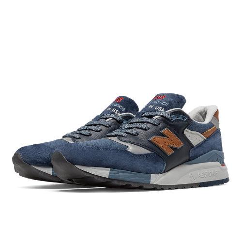 New Balance 998 Distinct Retro Ski Men's Made In Usa Shoes - (m998-sr)