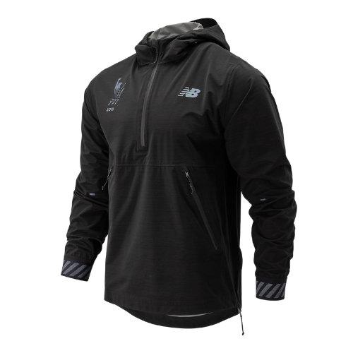 New Balance 93275 Men's Nyc Marathon Q Speed Waterproof Jacket - Black (mj93275mbk)